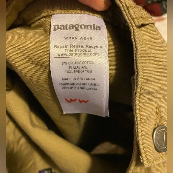 Khaki Patagonia Women's Shorts - Picture 2 of 4